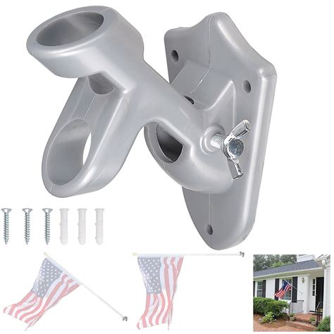 adjustable wall mount flag pole